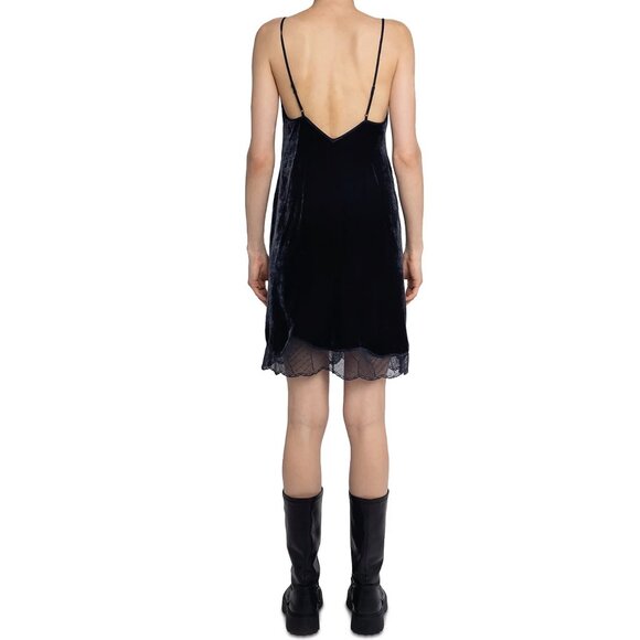 Zadig & Voltaire Rishi Velvet Dress - Picture 8 of 8